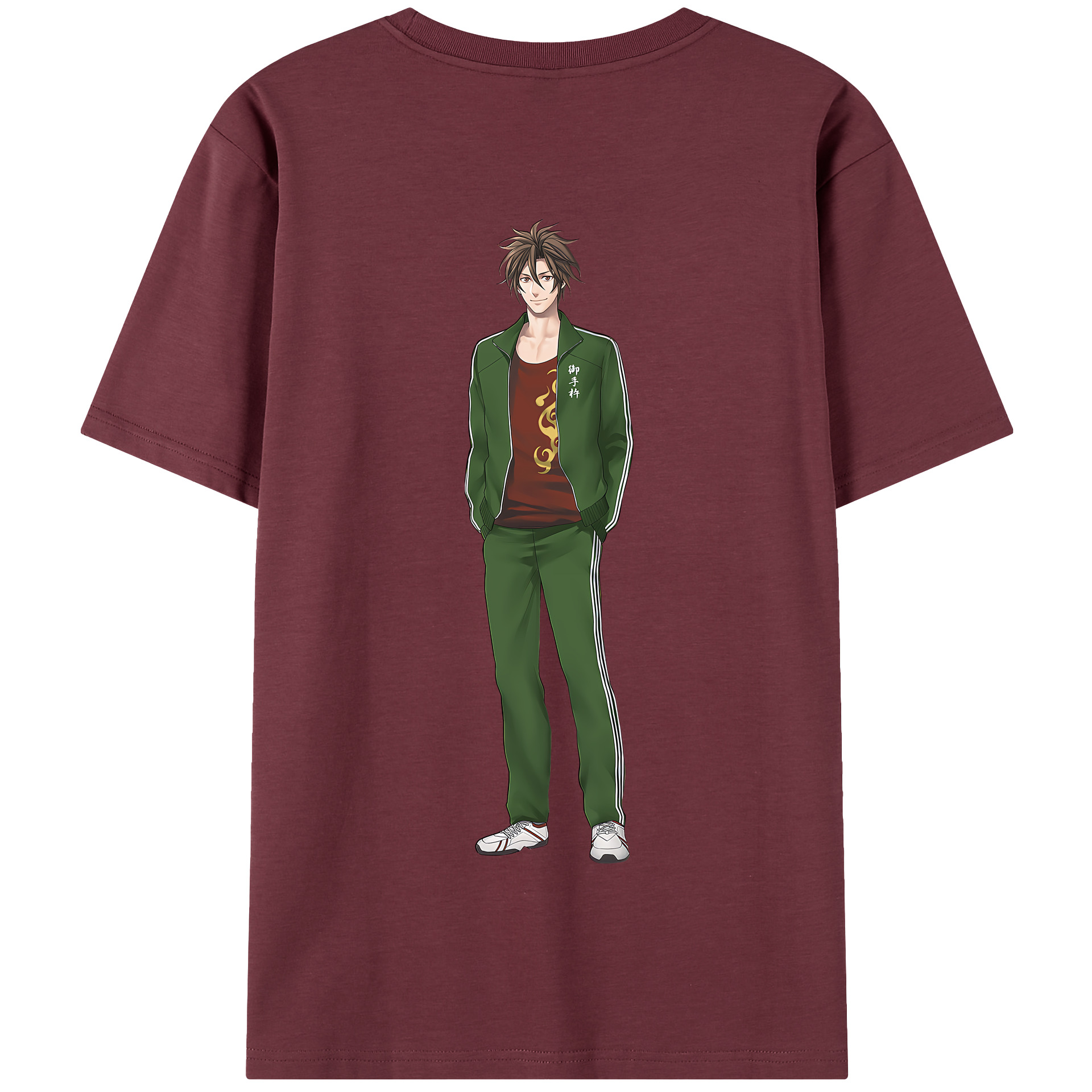 （画像用） 刀剣乱舞 Touken Ranbu 綿100％半袖Tシャツ（背面プリント）